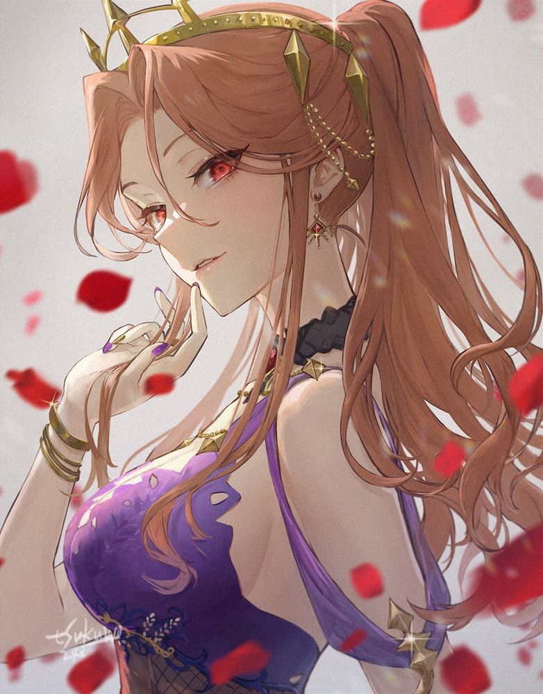 デレステ/財前時子様のファンアート