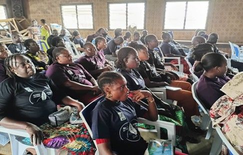 cross-section of female participants.  © NCF