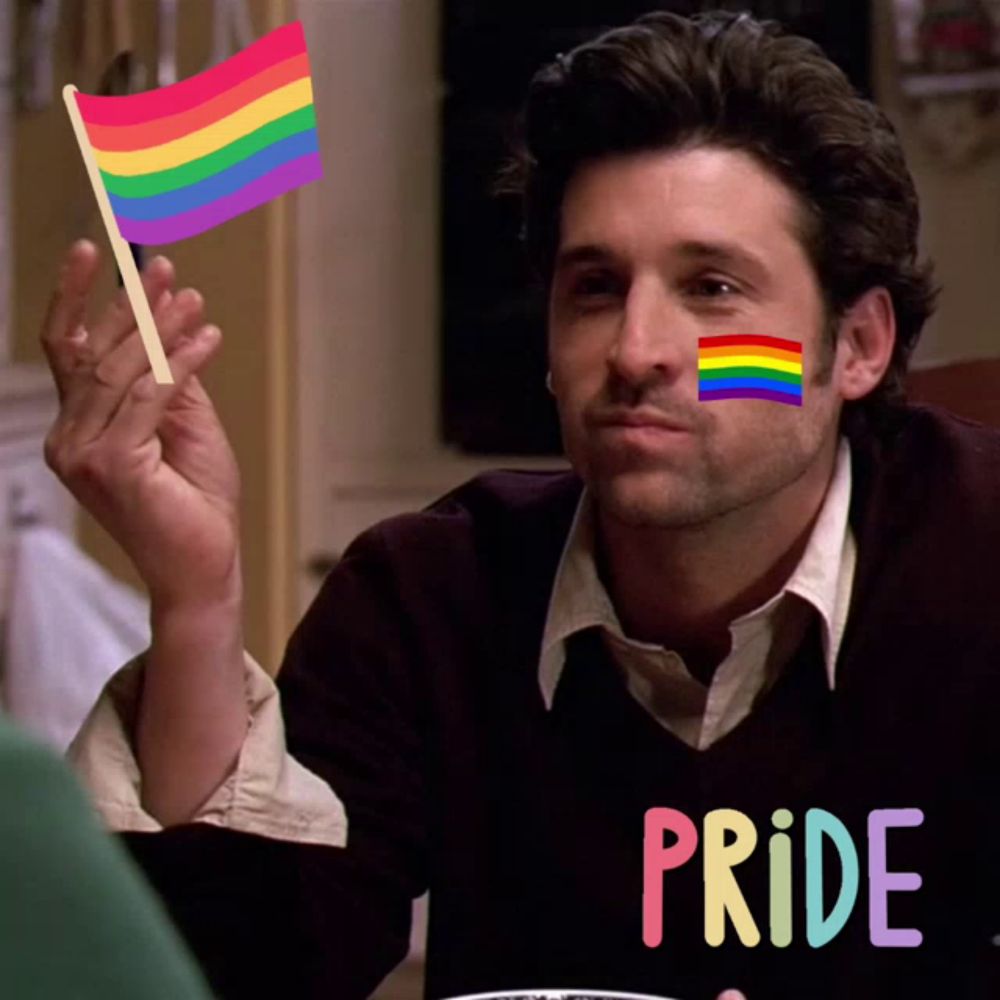 Derek Shepherd Pride Derek Shepherd Gay GIF