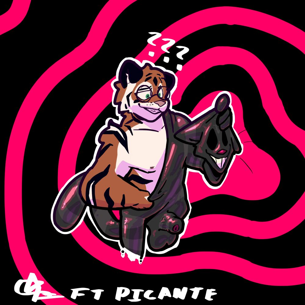 Picante putting on a Lucid suit