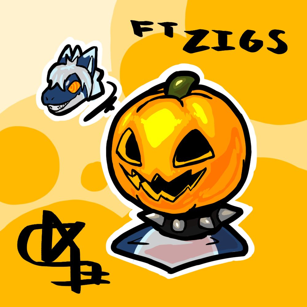 Zigs in pumpkin 