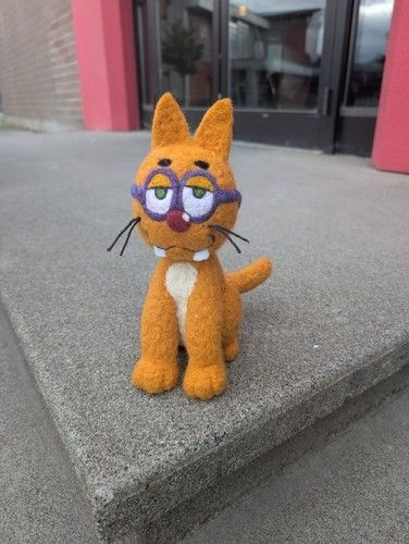 Needle Felted ESP Kitty Osomatsu San Inspired Plush   | eBay