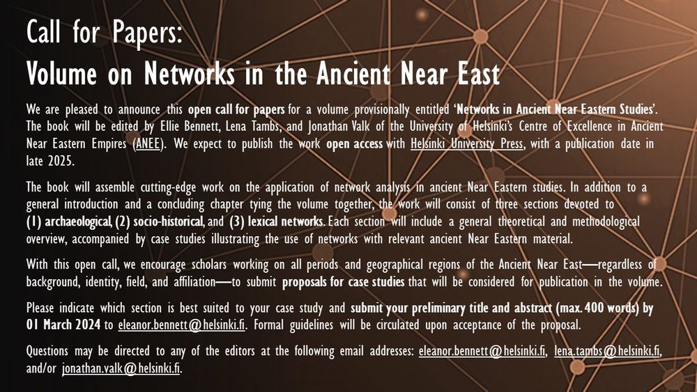 Call for Papers information