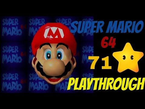 Super Mario 64 71 Star Playthrough (Wii)