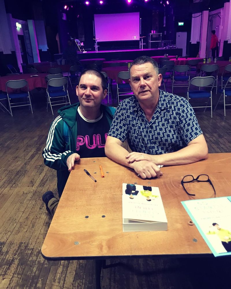 Me with Nick Banks in Bristol.