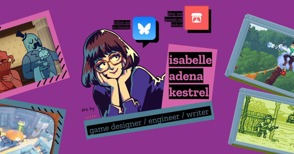 izzy kestrel - game designer