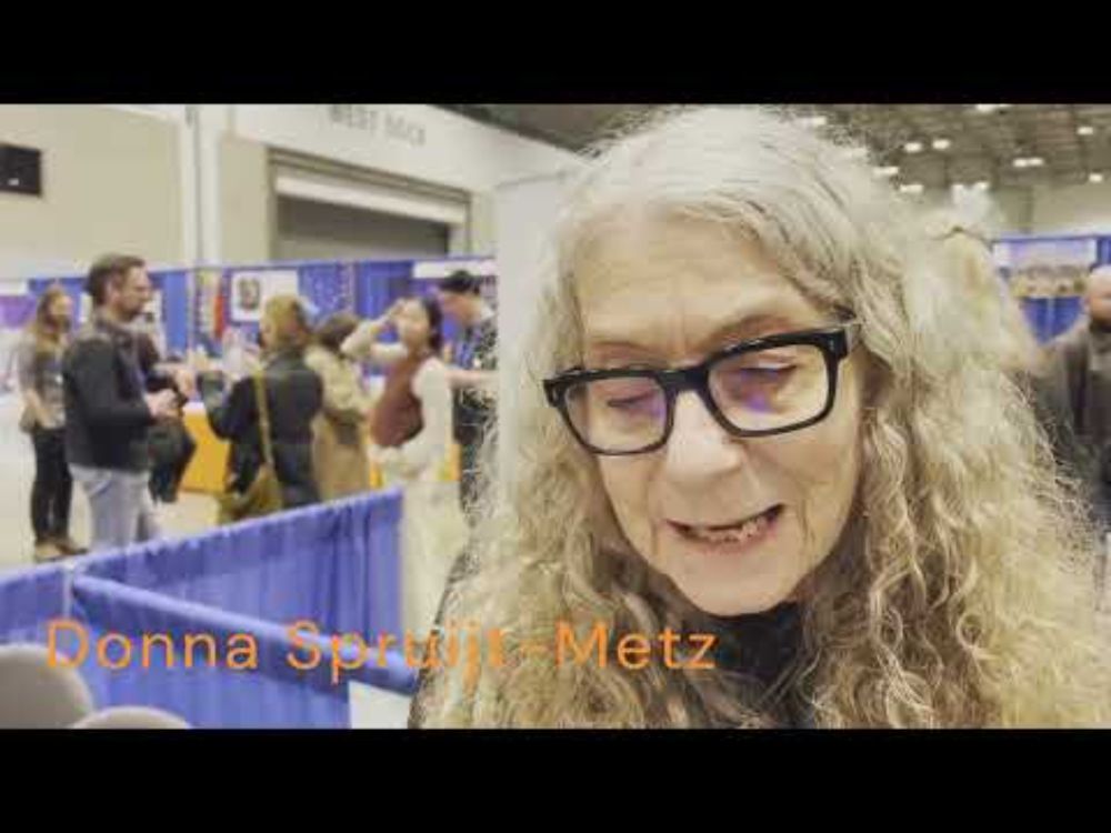Donna Spruijt-Metz reading at AWP