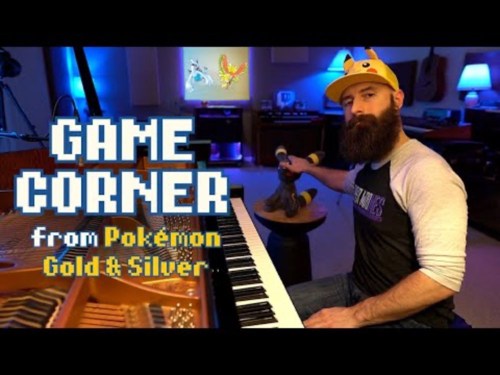 Game Corner (from Pokémon Gold & Silver) - piano version