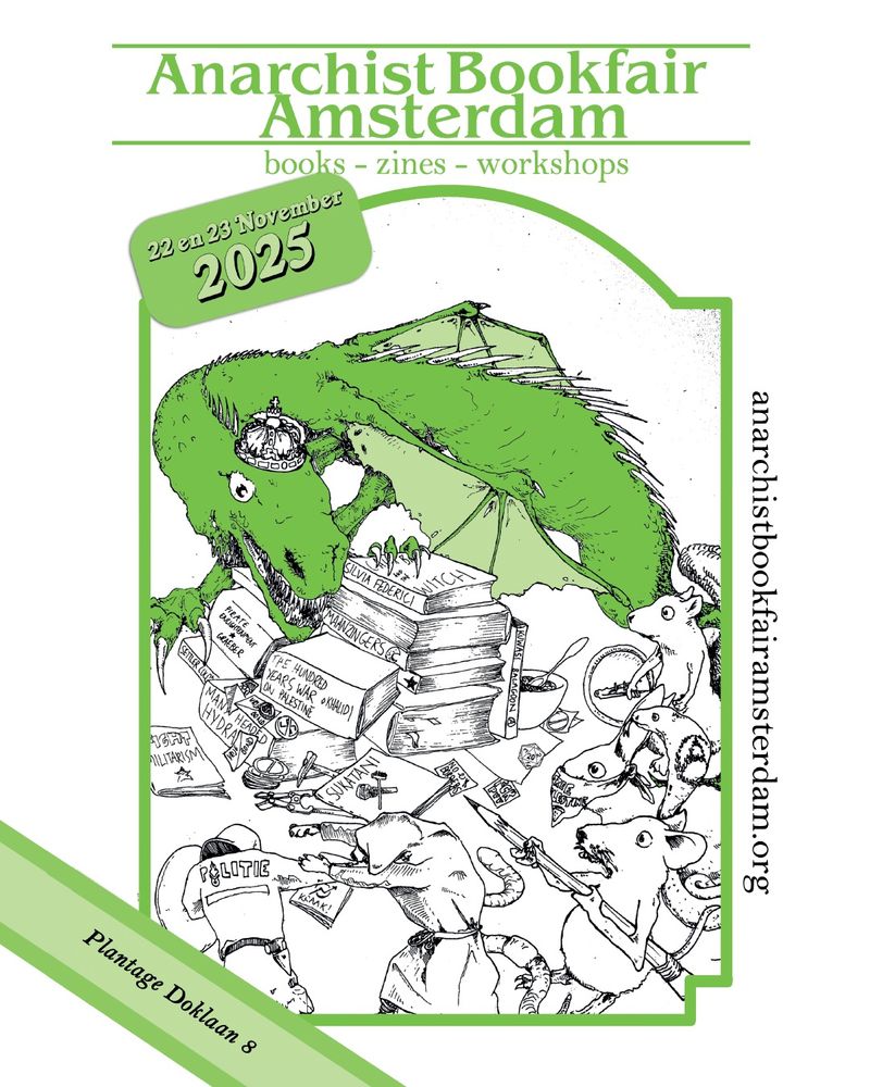Anarchist Bookfair Amsterdam 2025