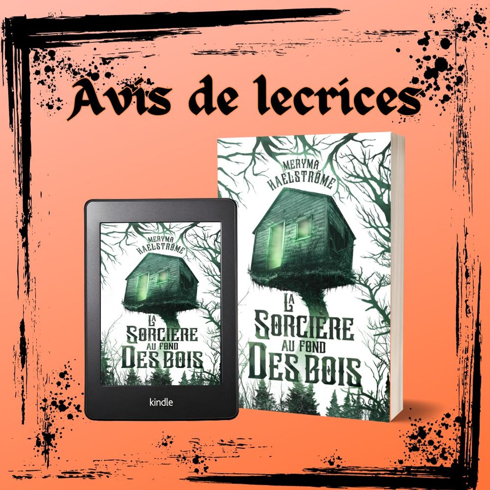 Titre : avis de lectrices (et cover de La sorcière au fond des bois en ebook et broché)