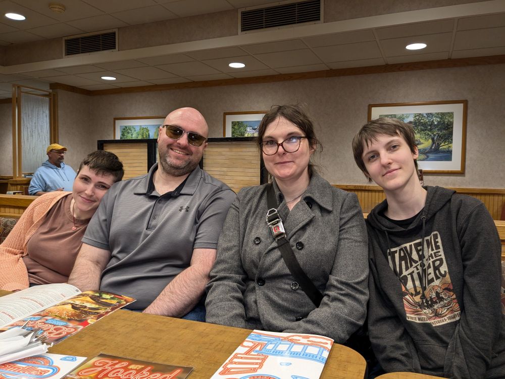 My four children at an Eatin Park