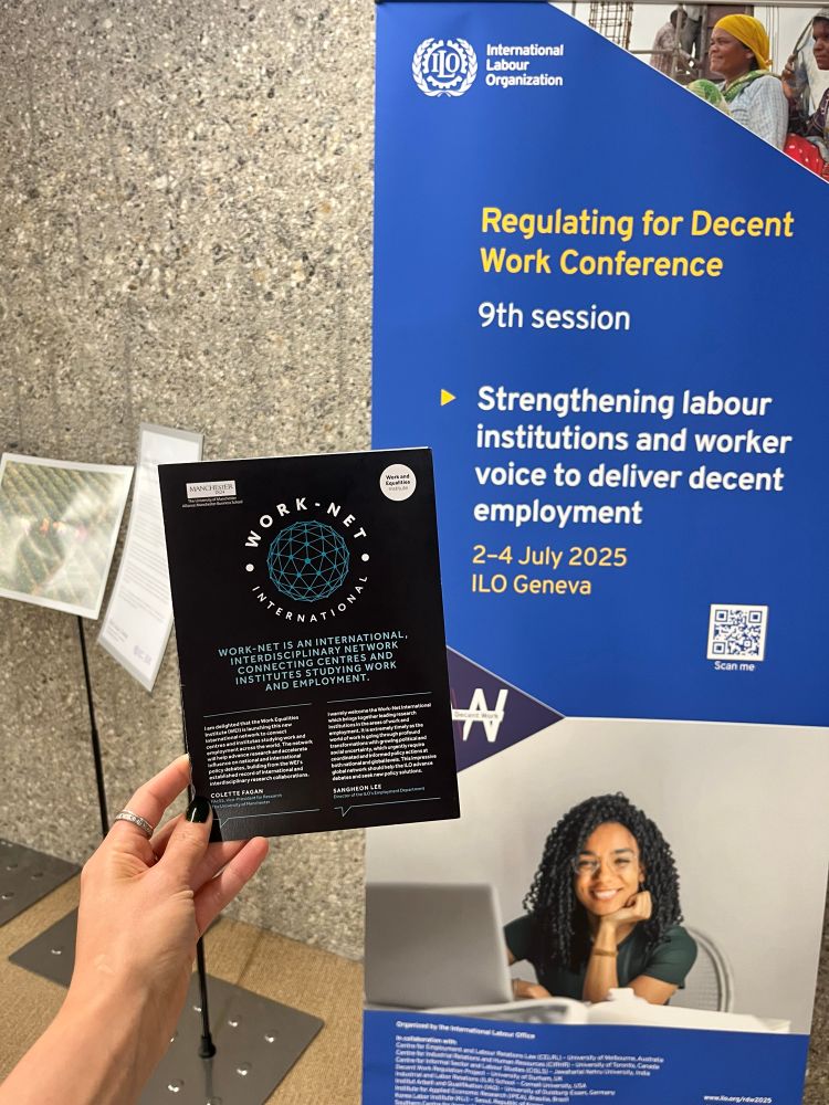 A leaflet and a poster advertising a conference