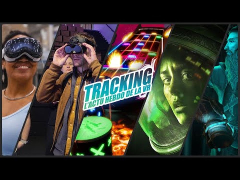 Tracking L'actu VR #256 : Mod VR Alien Isolation, Smash Drums sur PSVR 2, MeganeX, Concours Protas..