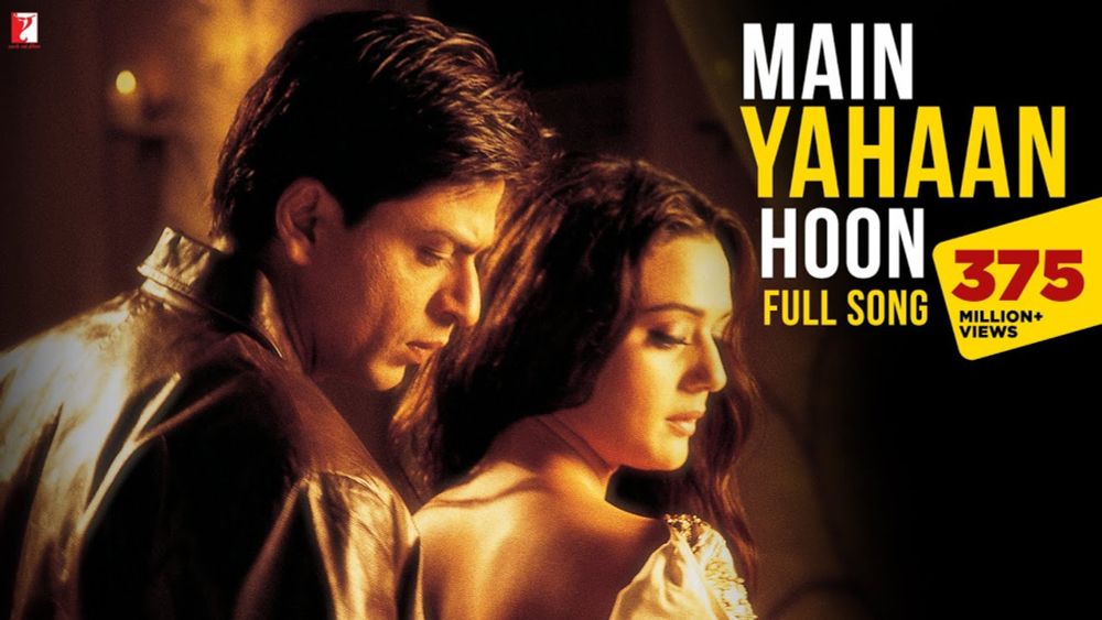 Main Yahaan Hoon | Full Song | Veer-Zaara | Shah Rukh Khan, Preity Zinta | Madan Mohan, Udit Narayan