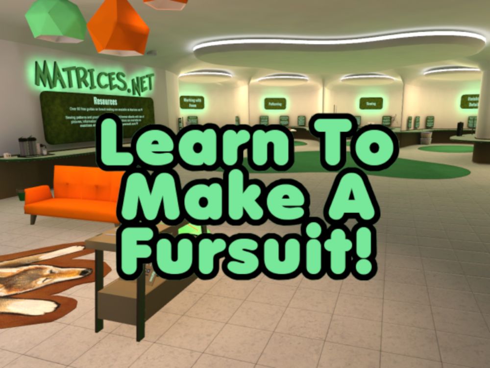 Fursuit Making Learning Space by Matrices