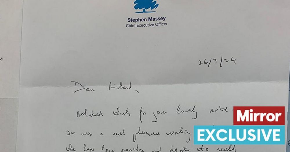 Handwritten note reveals how senior Tories really felt about their time in power