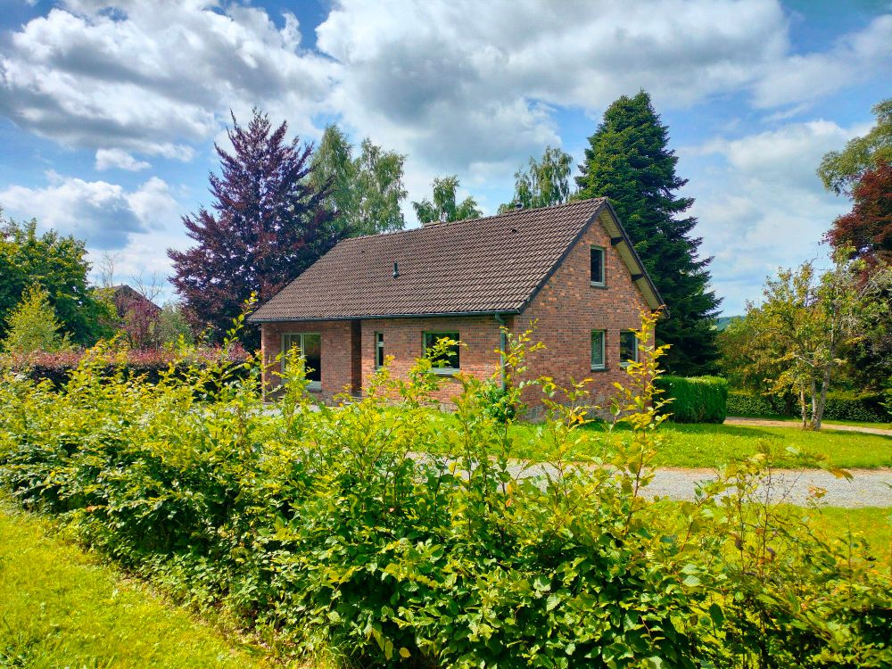 Het bewuste huis in Odrimont. 