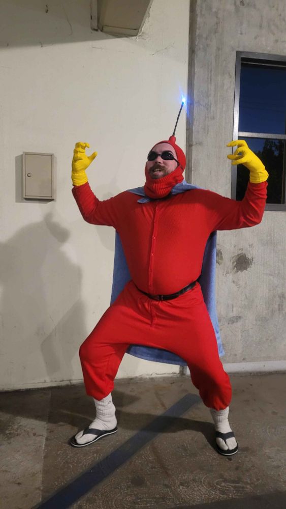 I'm the arch villain I always washed to be!  No more average Harold Smith, I am now SUPERVILLAIN... erm... Harold Smith!