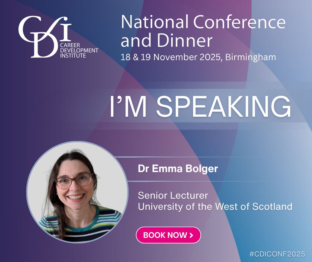 Promotional card stating Emma Bolger's name and the phrase "I'm Speaking"