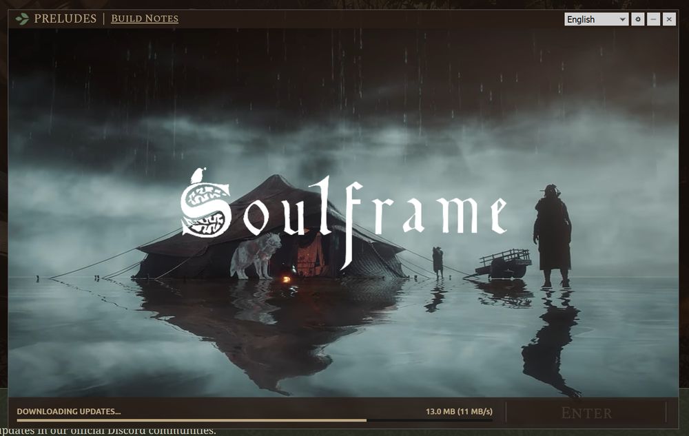 soulframe. which im installing.