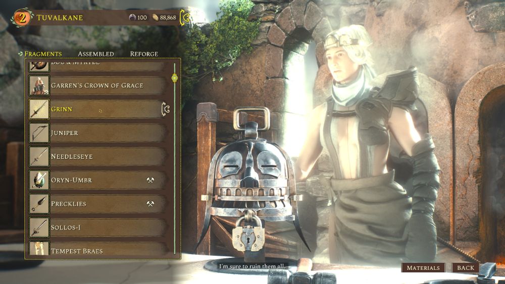 "I'm sure to ruin them all", Tuvalkane says of what she offers to smith