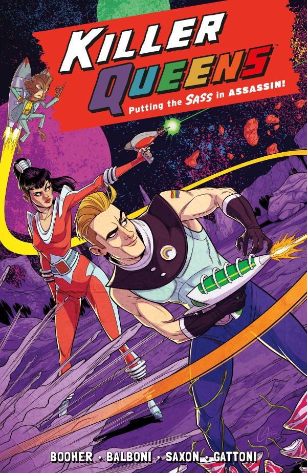 Killer Queens cover, by Claudia Balboni
