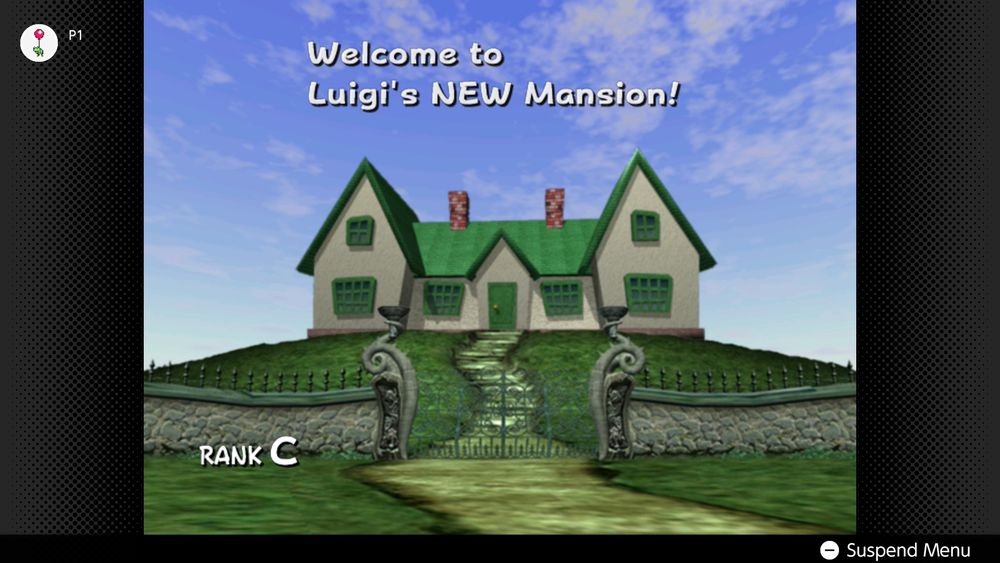 luigi's mansion C rank ending