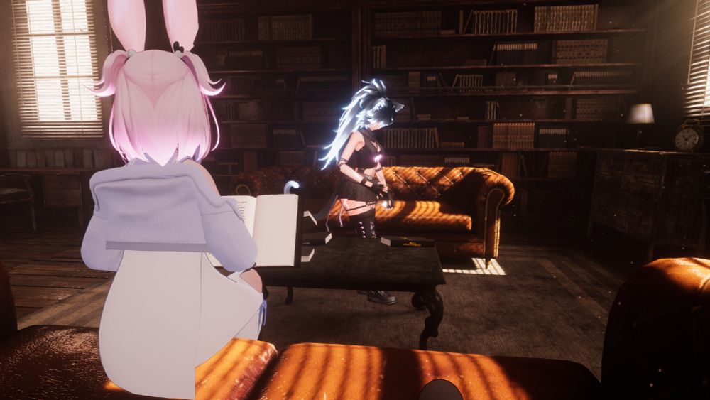 The bit written from the perspective of someone visiting this world in VR was pretty funny, and I loved the one that breaks the fourth-wall immediately 😆!