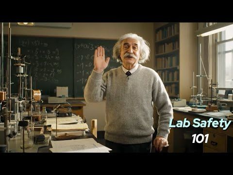 AI-Generated Scientists Teach Lab Safety | Engaging Middle School STEM Video