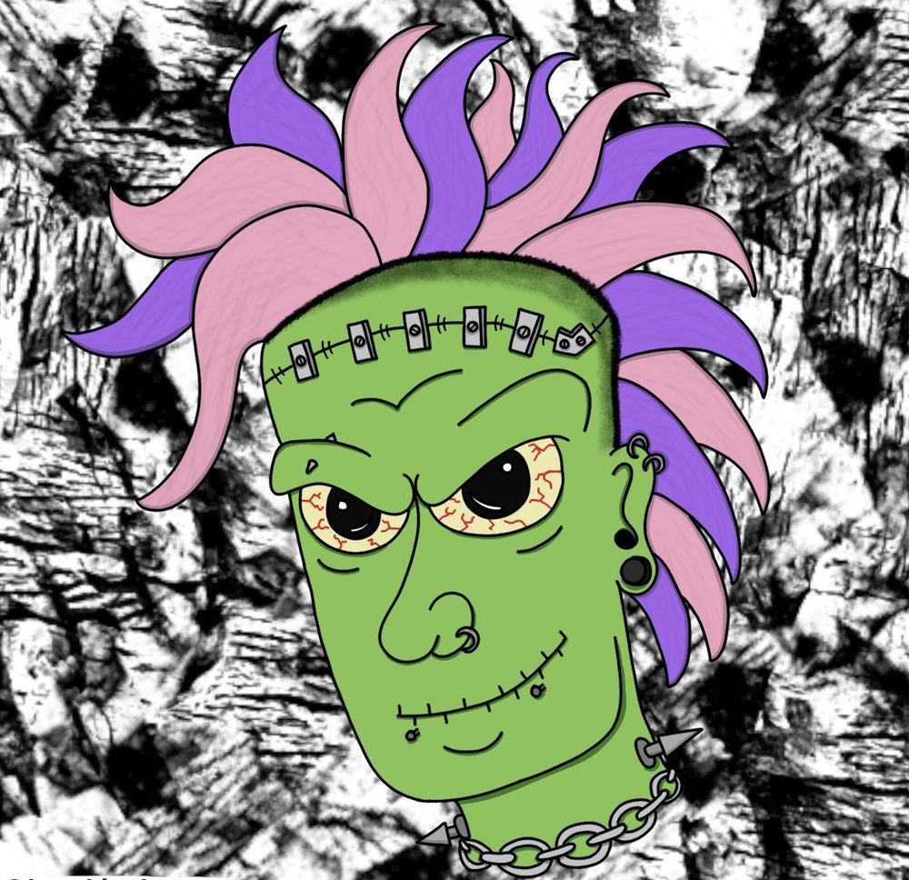 Punk rock Frankenstein’s monster 