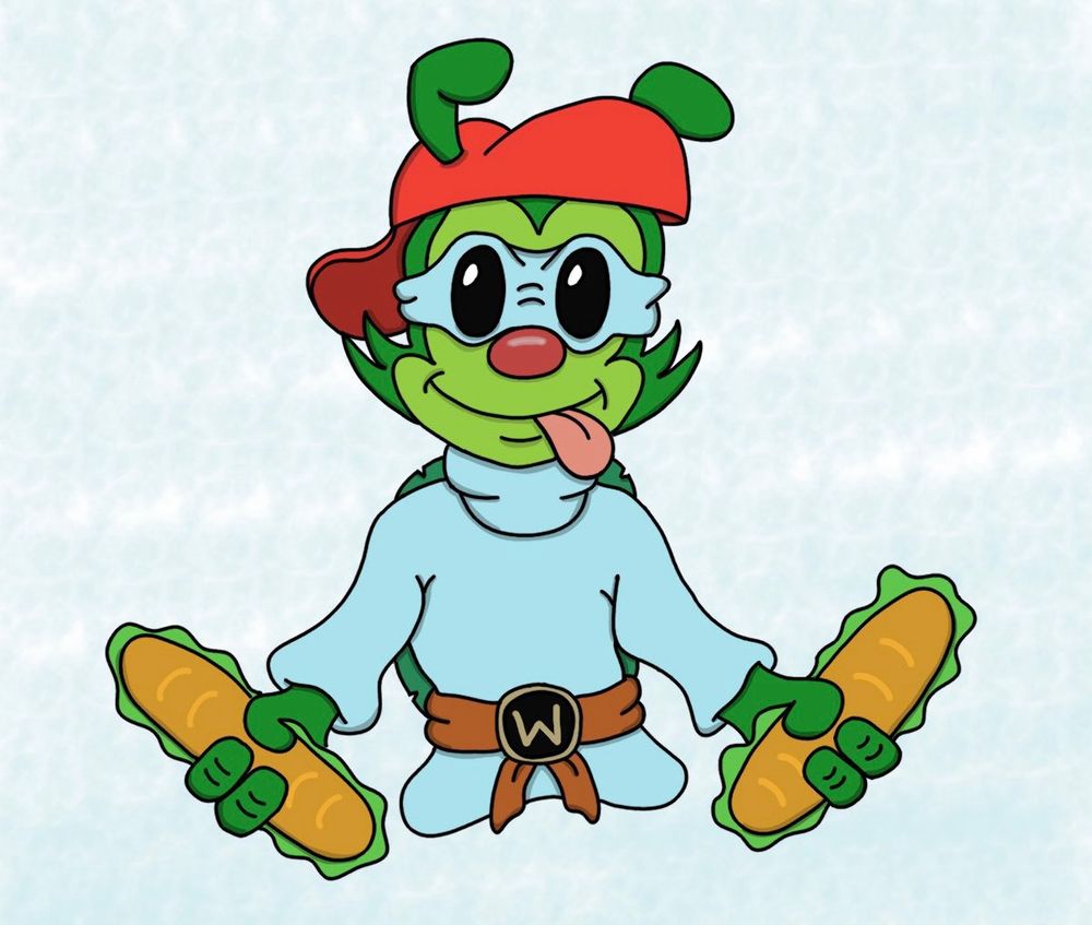 Teenage mutant ninja turtles x Animaniacs mash up drawing 