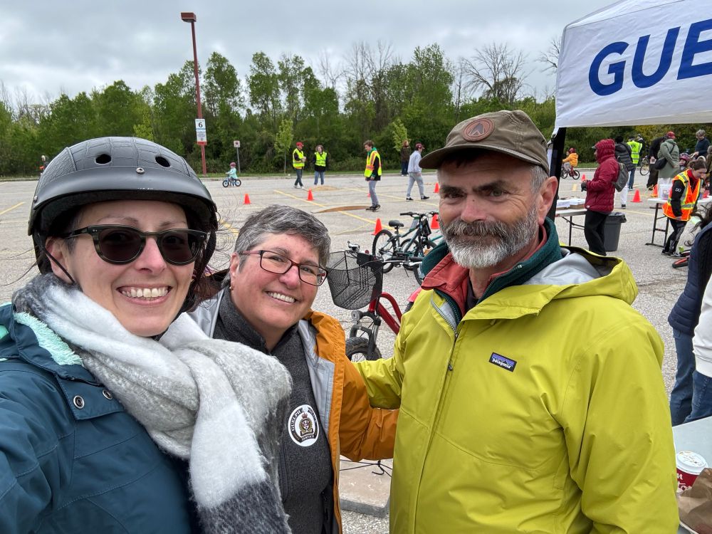 Erin, Linda and Ralf. 