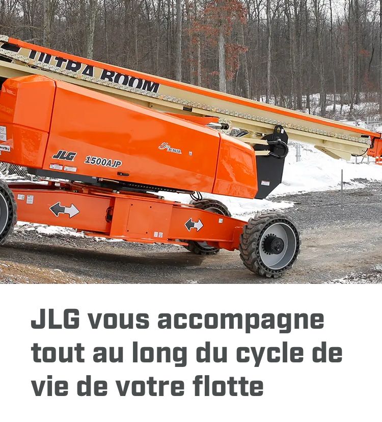 Les chariots élévateurs JLG. Entreprise fondée aux Etats-Unis en 1969, un an après que JLG ait « tourné le dos au cinéma ». Il avait donc commencé une seconde carrière sur le continent américain. 