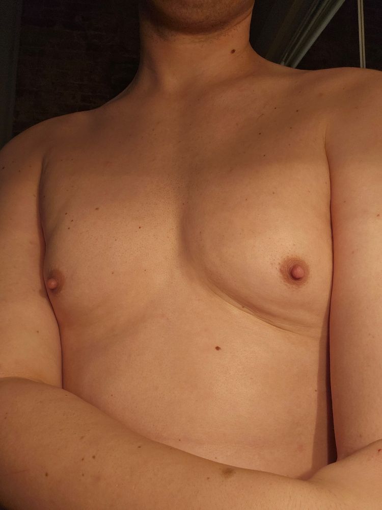 Exposed tramsfemme tits