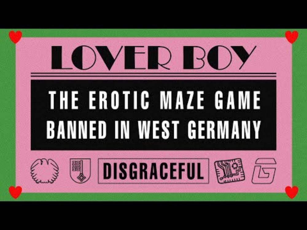 Lover Boy: The Erotic Maze Game Banned in West Germany | Disgraceful