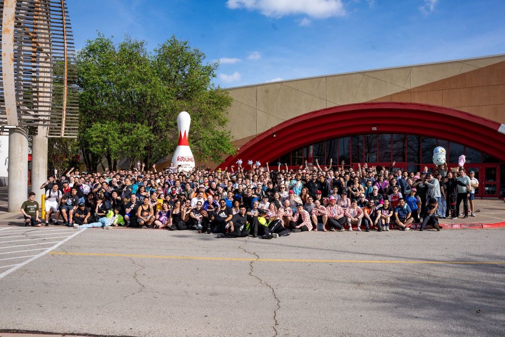A group shot if all TBD5 Participants in front of Round 1 