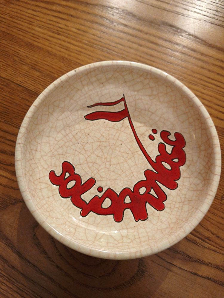 Cendrier Solidarnosc 