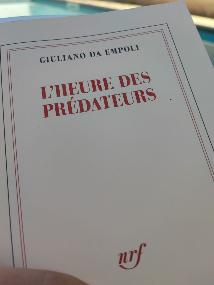 Couverture de l'heure des prédateurs de Giuliano da empoli