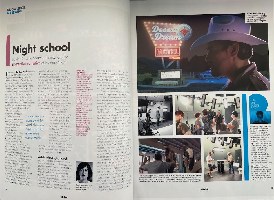 Article in Edge Magazine