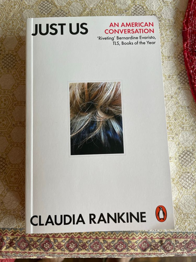 Book cover Claudia Rankine, *Just Us*