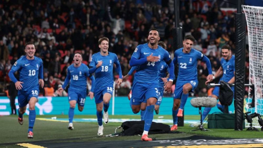 Pavlidis double seals famous win for Greece over England