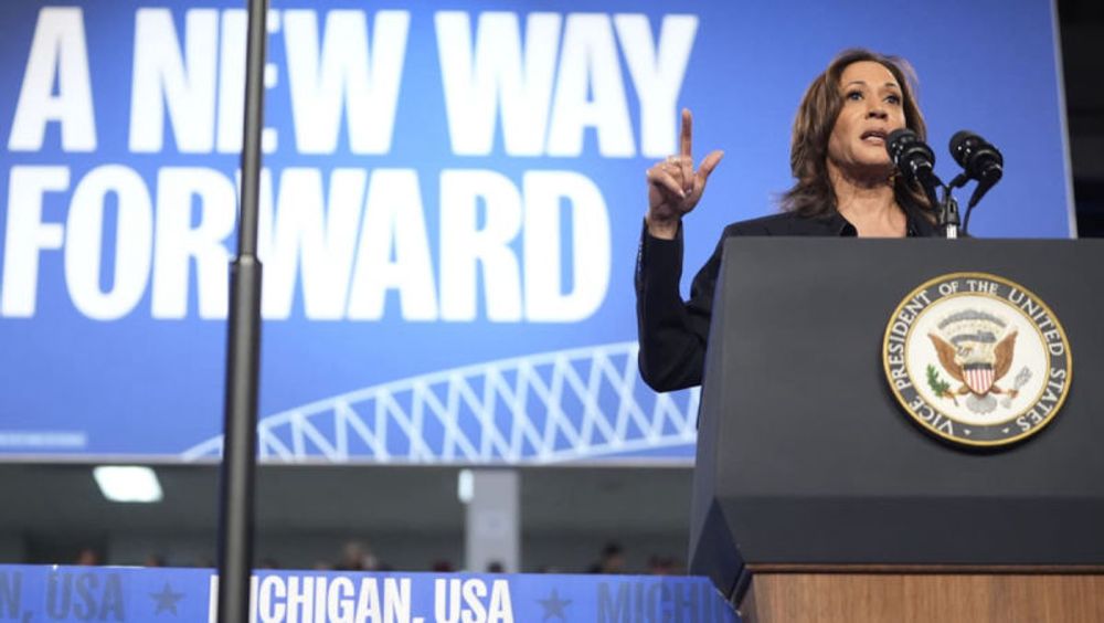 Trump on the stump, Harris hits airwaves in razor-edge US election