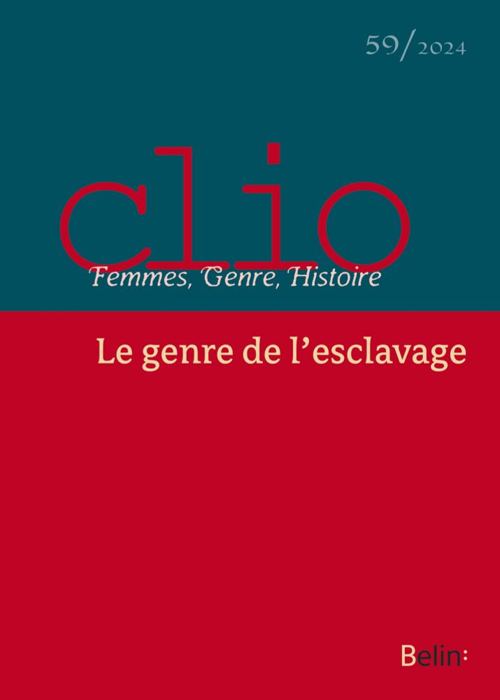 Clio. Femmes, Genre, Histoire 2024/1 (n° 59)