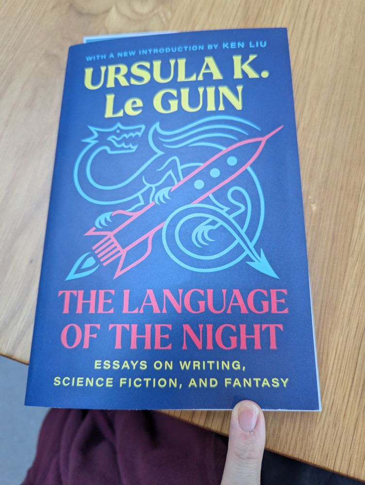 Photo of The Language of the Night: Essays on Writing, Science Fiction, and Fantasy by Ursula K. Le Guin. 