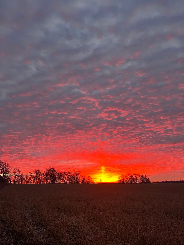 Sunrise in Western Wisconsin 