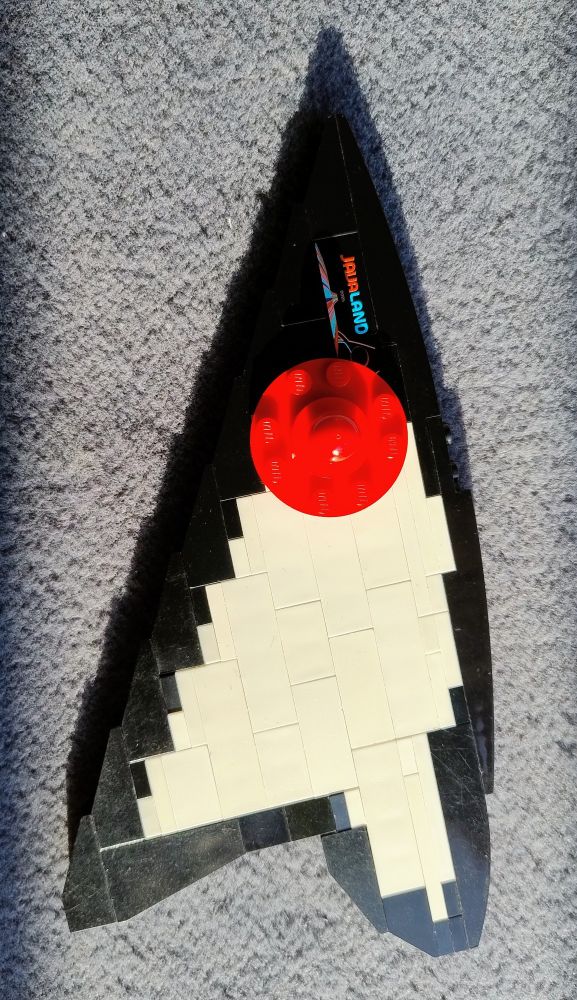 Duke aus Lego-Steinen 