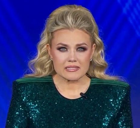 Erika Kirk looking very retro.