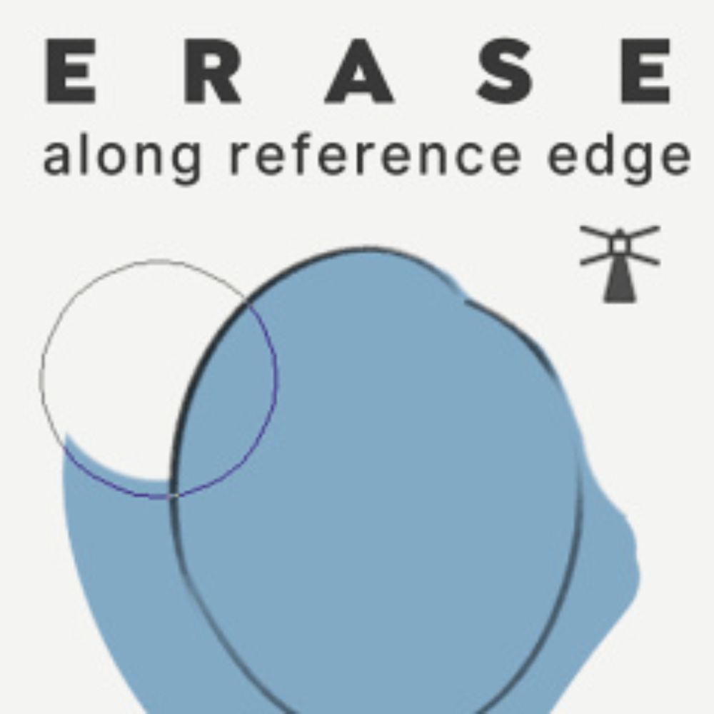 Erase Along Edge - CLIP STUDIO ASSETS