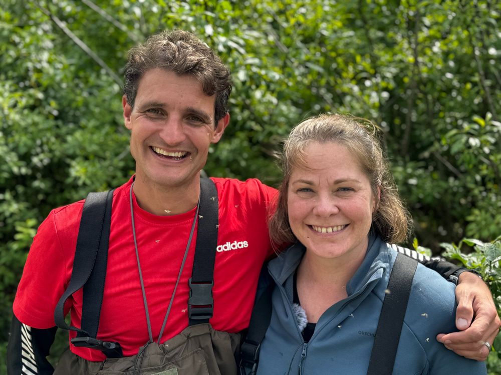Mark Smith and Megan Klaar