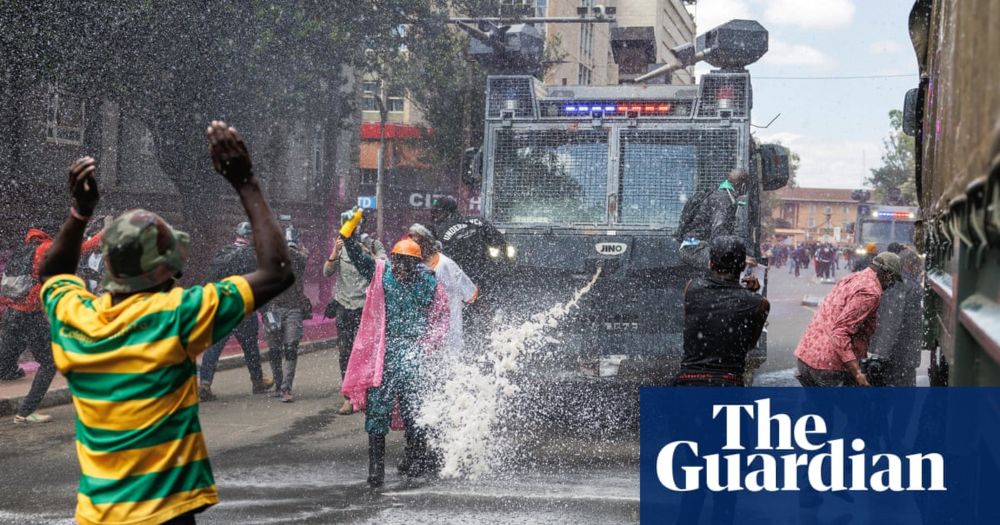 Kenyan police open fire on protesters as crowd try to storm parliament